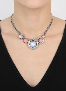 Pastel Multi - Honey Drops in Space - Konplott necklace